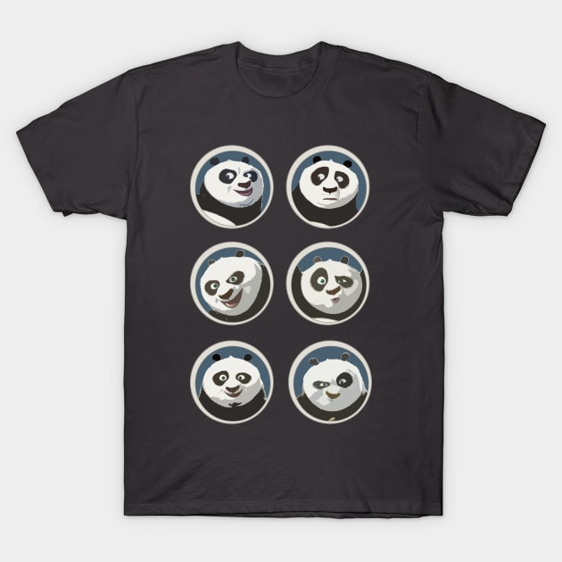 Kung Fu Panda T-Shirt by Venk